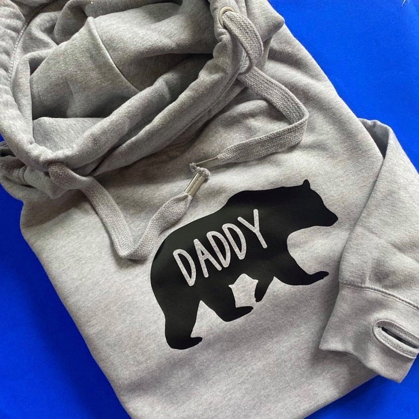 Daddy on sale bear hoodie