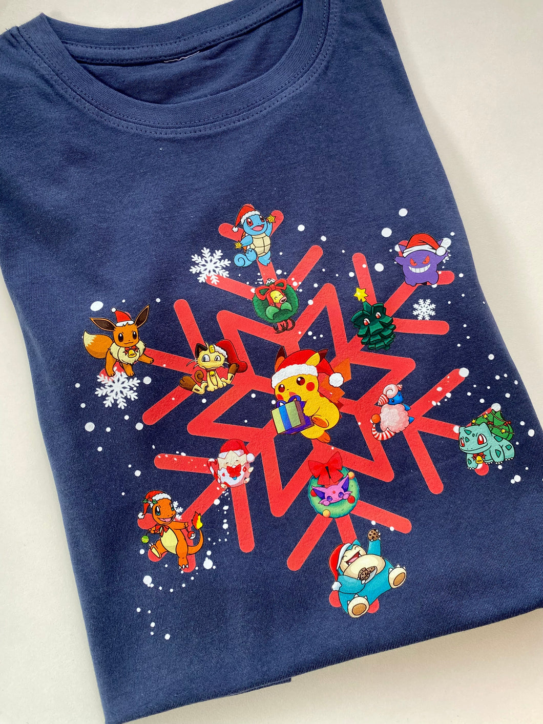 Pokemon Snowflake T Shirt