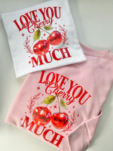 Load image into Gallery viewer, Cherry Much Valentines Kids Sweatshirt
