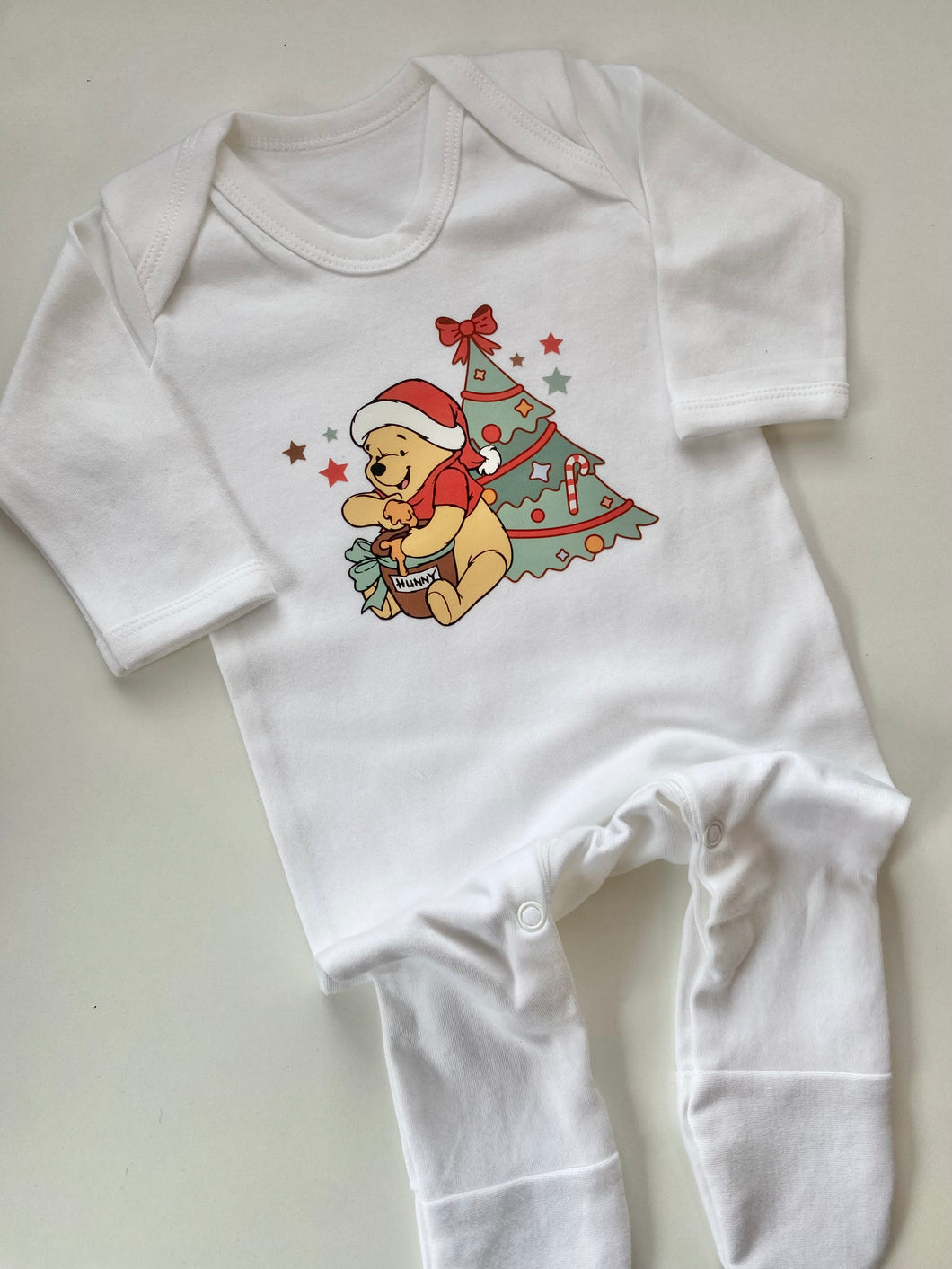 Bear Christmas Baby Gro