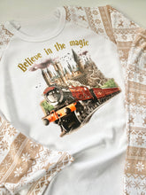 Load image into Gallery viewer, Believe in the Magic Train Christmas Pyjamas
