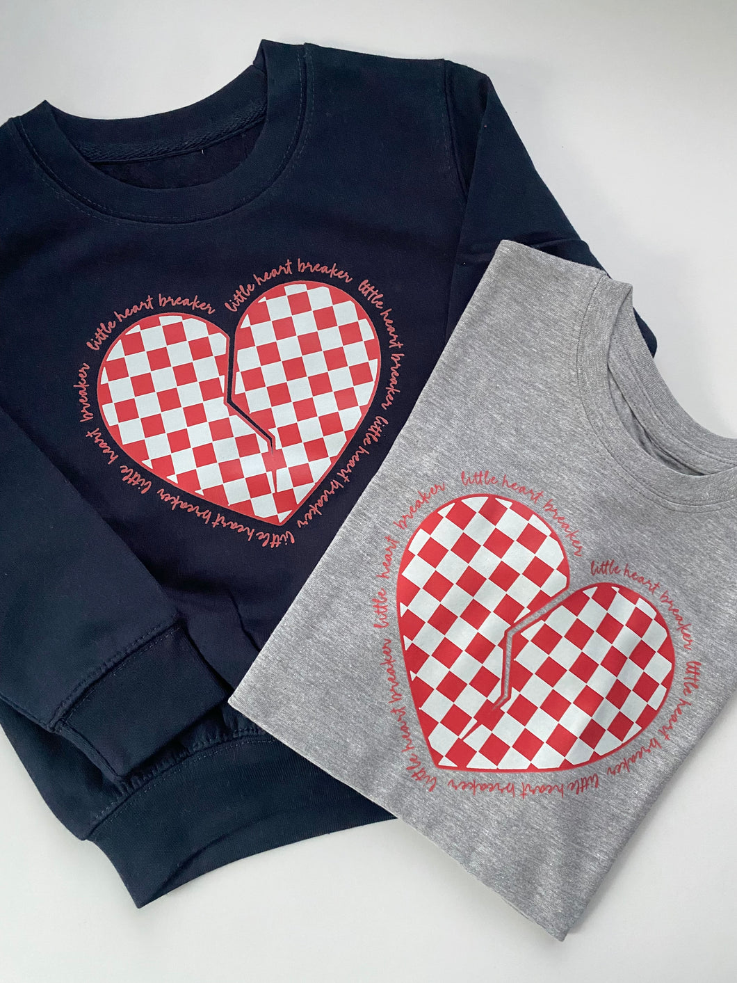 Little Heart Breaker Valentines Kids Sweatshirt