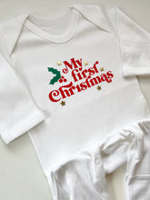 Load image into Gallery viewer, My First Christmas Baby Gro
